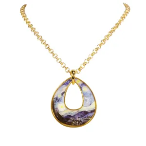 Goldtone The Starry Night Necklace