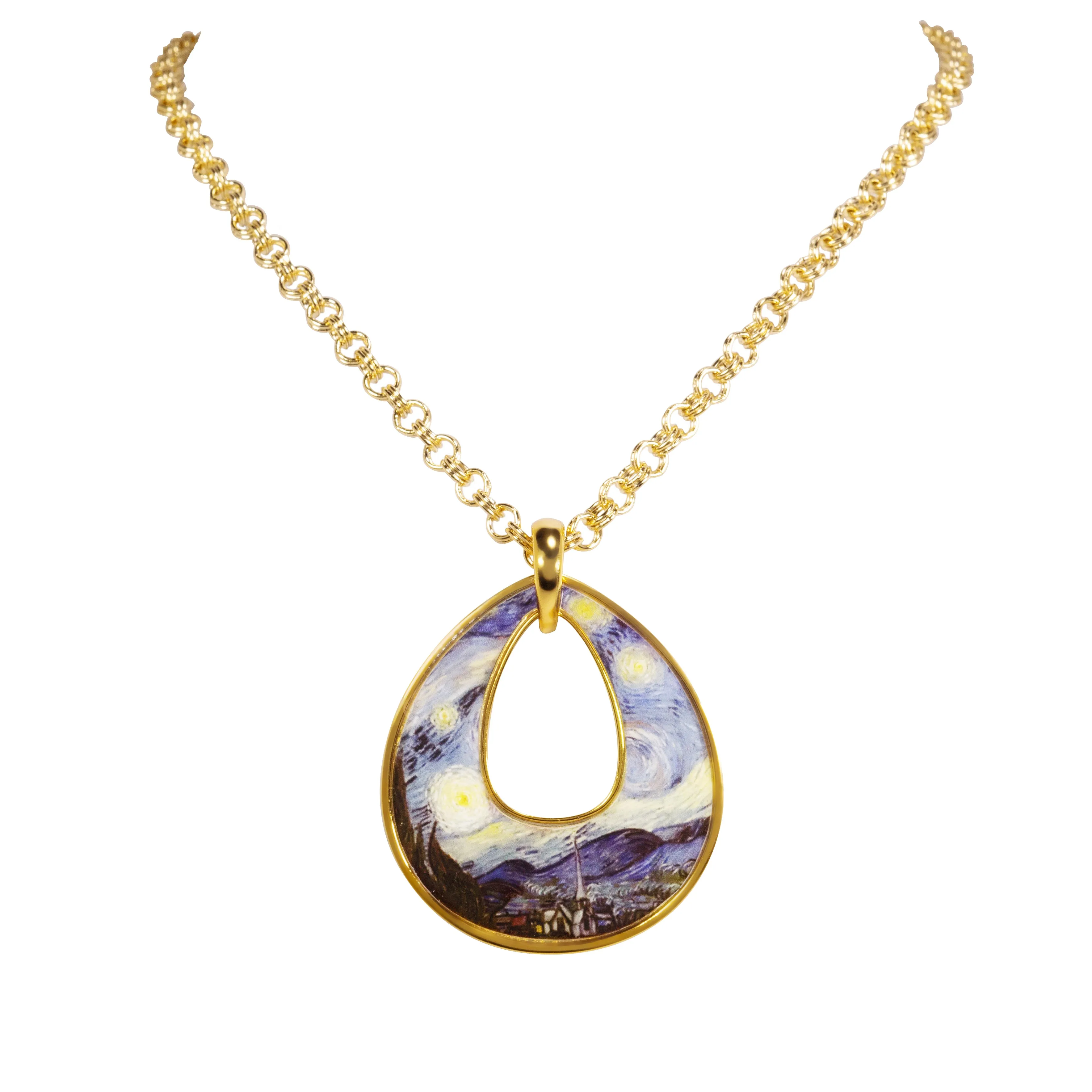 Goldtone The Starry Night Necklace
