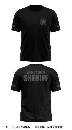 Grand County Sheriff's Office Core Men's SS Performance Tee - TYD6Jv