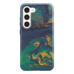 Green Night Quicksand - Custom Samsung Galaxy S23 5G Case