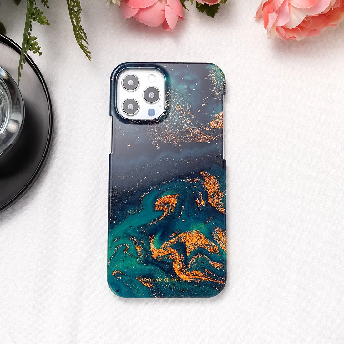 Green Night Quicksand - iPhone 13 Case