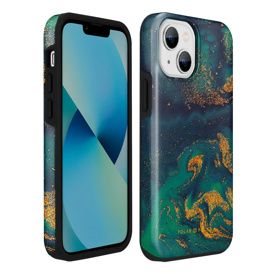 Green Night Quicksand - iPhone 13 mini Case