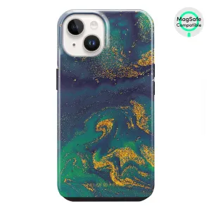 Green Night Quicksand - iPhone 14 Case
