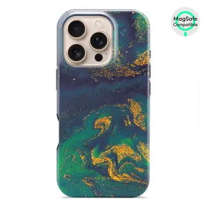 Green Night Quicksand - iPhone 16 Pro Case