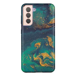 Green Night Quicksand - Samsung Galaxy S21 5G Case