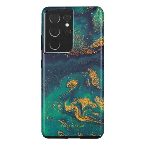 Green Night Quicksand - Samsung Galaxy S21 Ultra 5G Case