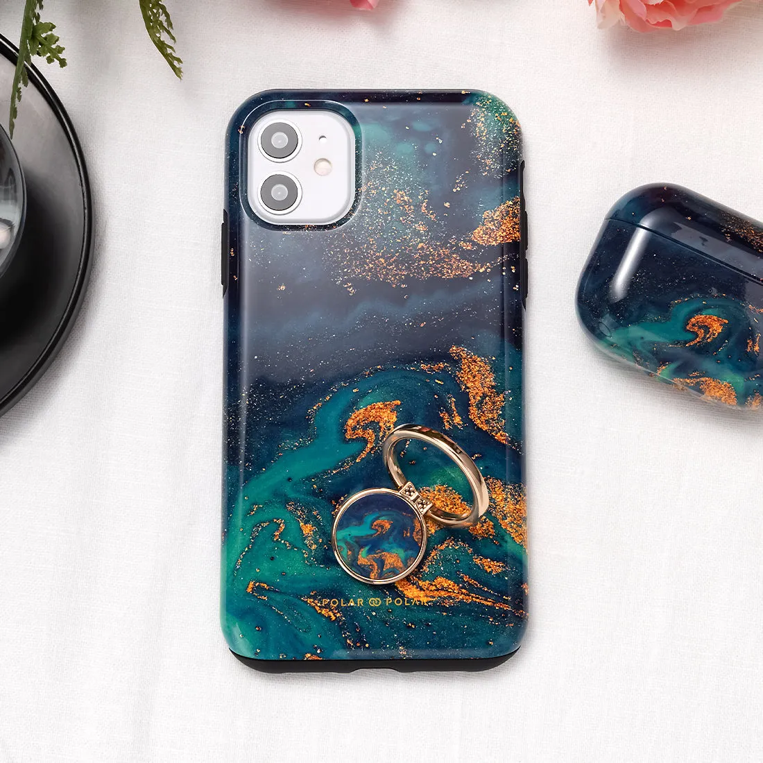 Green Night Quicksand - Samsung Galaxy S22  5G Case