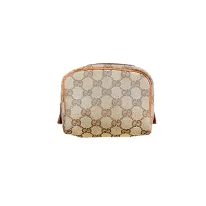 Gucci Brown Mini Logo Pouch