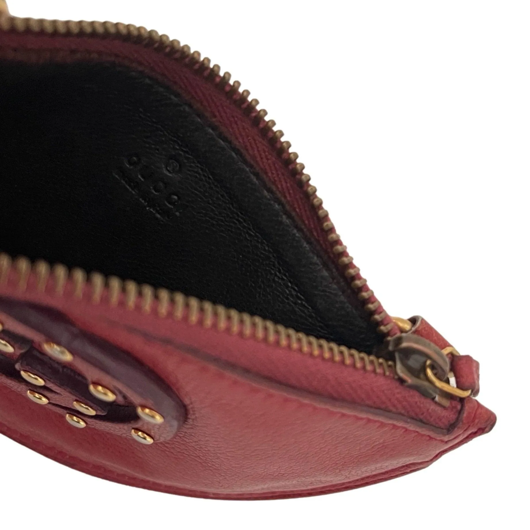 Gucci Red Micro Chain Bag
