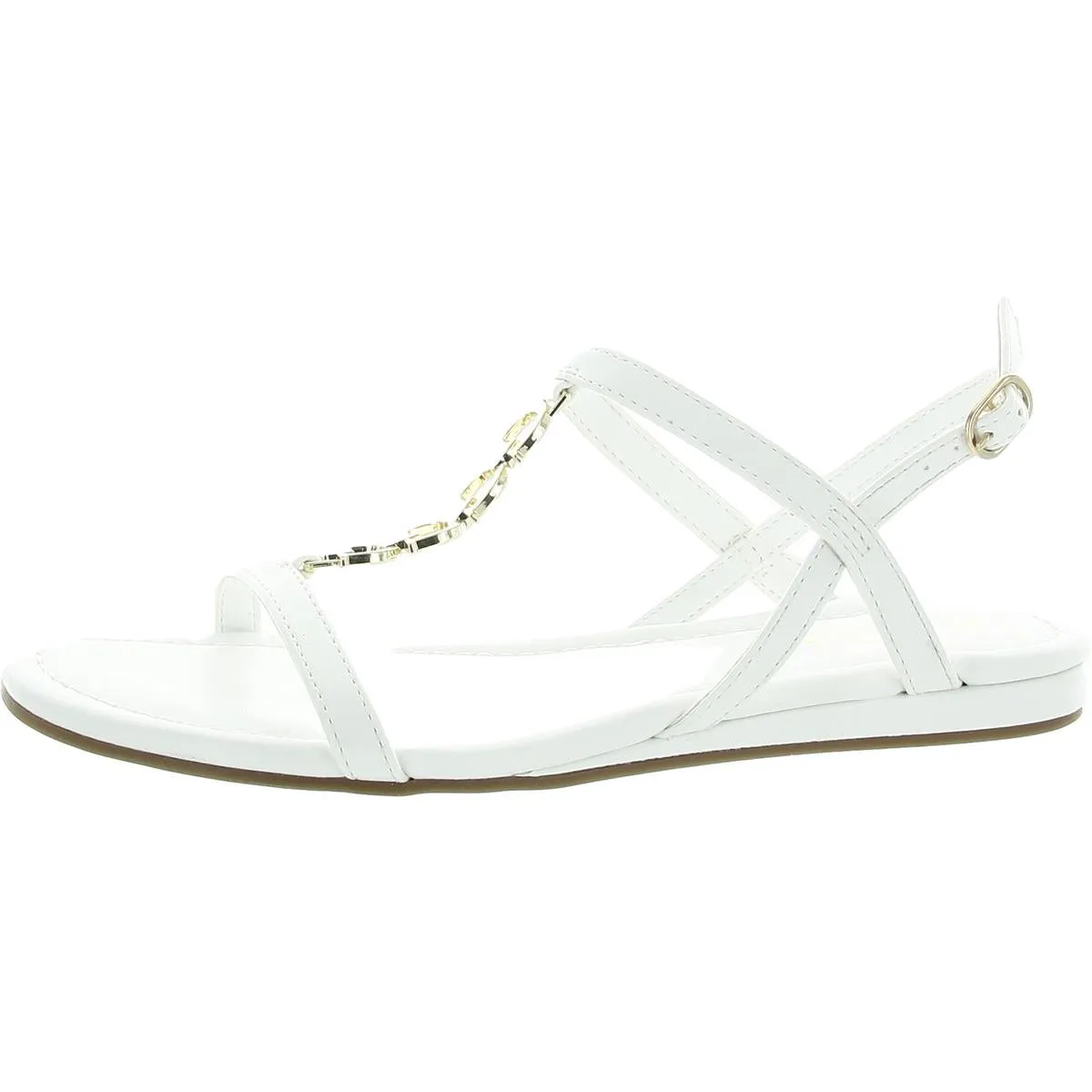 Guess Womens TACKS Cushioned Footbed  Flatform Sandals