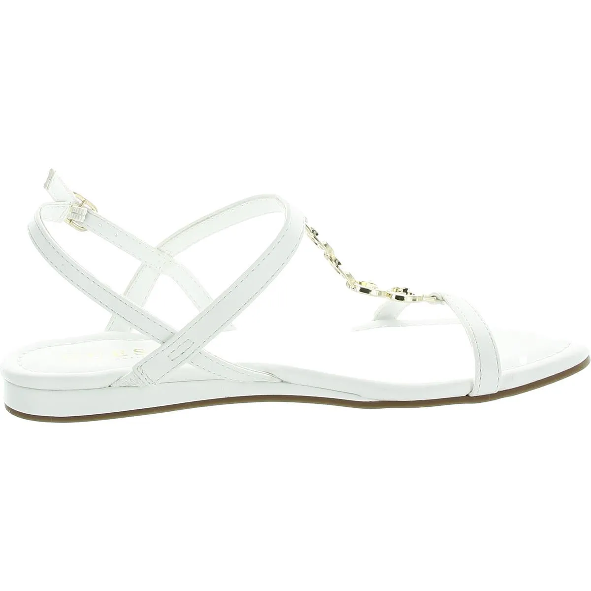 Guess Womens TACKS Cushioned Footbed  Flatform Sandals