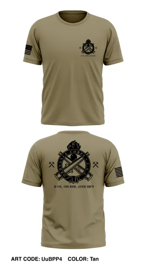 H co, 700 BSB, 45th IBCT Store 1 Core Men's SS Performance Tee - UuBPP4
