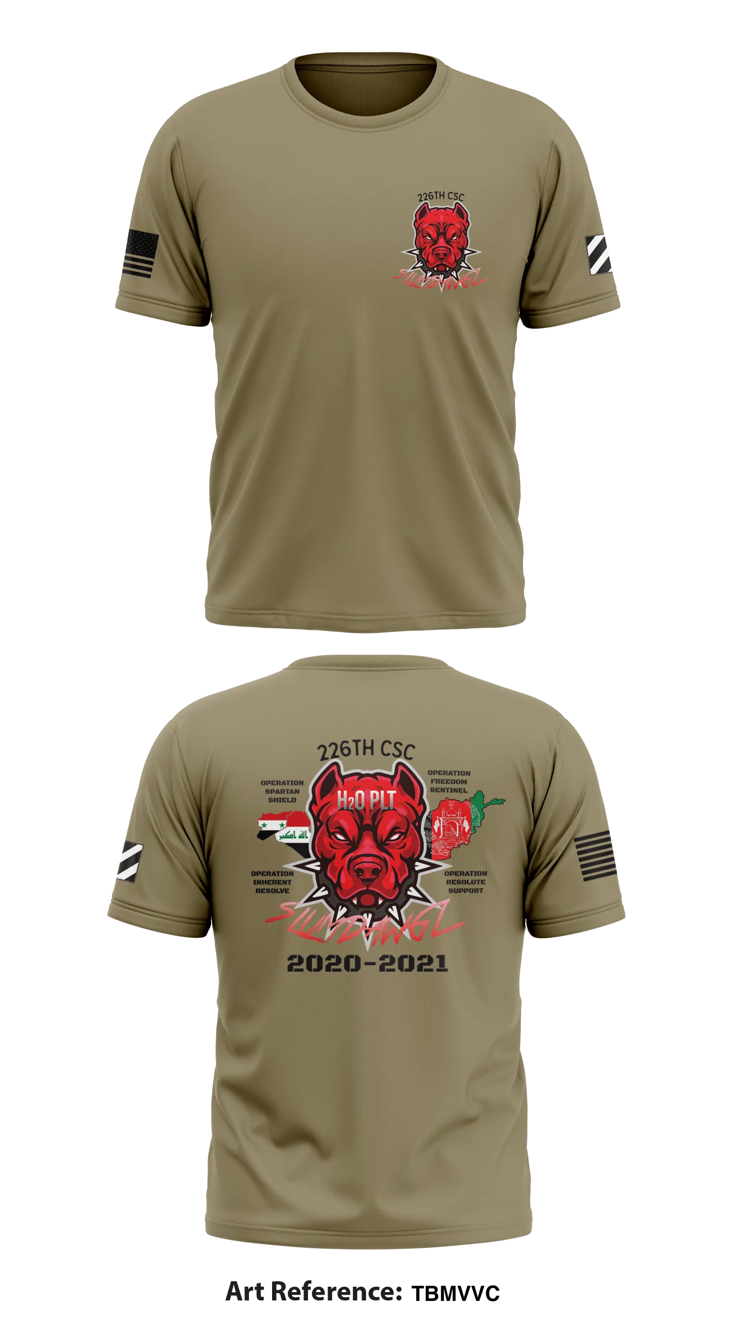 H2O PLT/226th Store 1 Core Men's SS Performance Tee - TbmVVC
