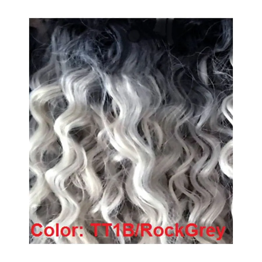 Hair by Sleek Elfenbein Webart Klassisches brasilianisches Webart Synthetische Couleur de cheveux: TT1B/Rock
