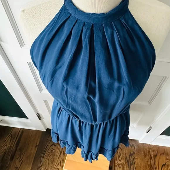 Halter Neck Sleeveless Dress - Flowy &amp; Lightweight | Versatile and Chic