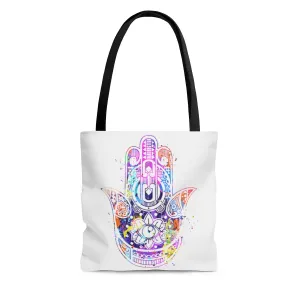 Hamsa Hand Tote Bag