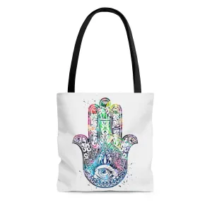 Hamsa Hand Tote Bag