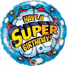 Happy Birthday Balloons - Foil