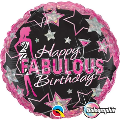 Happy Birthday Balloons - Foil