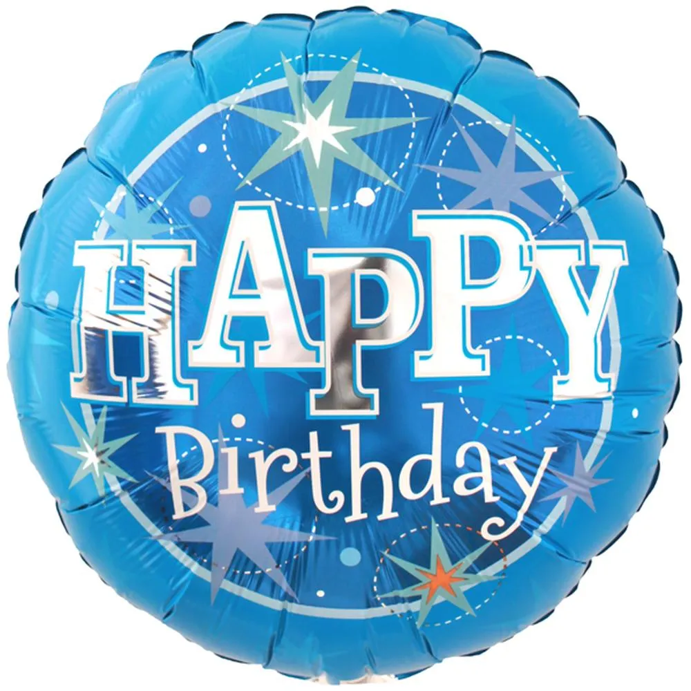 Happy Birthday Balloons - Foil