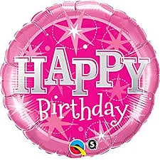 Happy Birthday Balloons - Foil