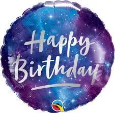Happy Birthday Balloons - Foil