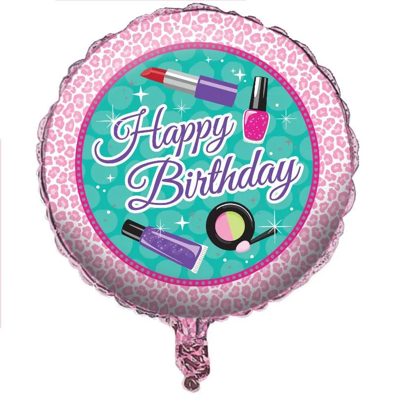 Happy Birthday Balloons - Foil