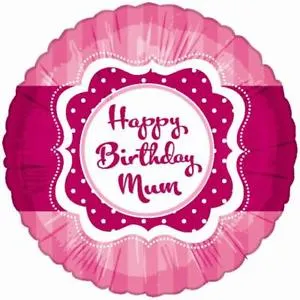 Happy Birthday Balloons - Foil