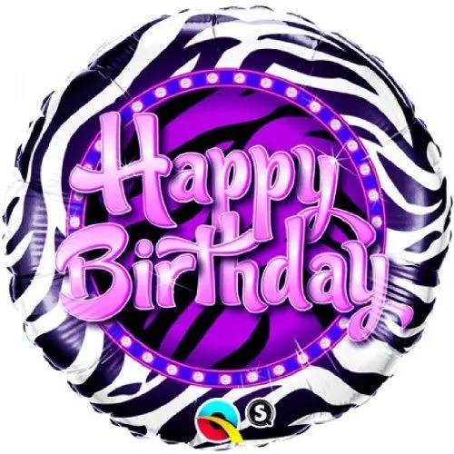 Happy Birthday Balloons - Foil