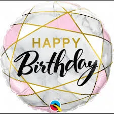 Happy Birthday Balloons - Foil