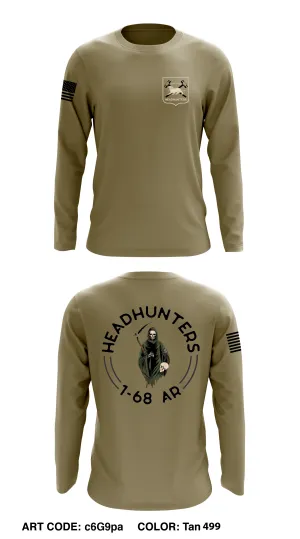 Headhunter 1-68 HHC Core Men's LS Performance Tee - c6G9pa