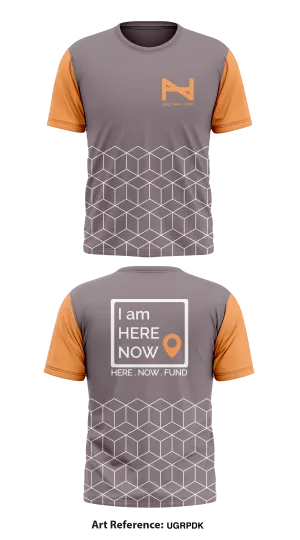 HERE.NOW.FUND Store 1 Core Men's SS Performance Tee - UGrpDk