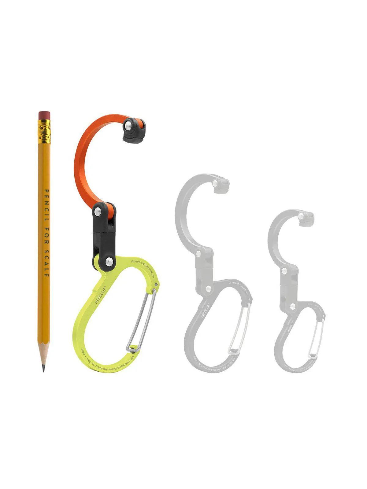 Heroclip Carabiner Medium Fireball