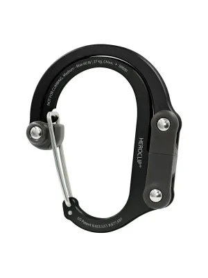 Heroclip Carabiner Medium Stealth Black