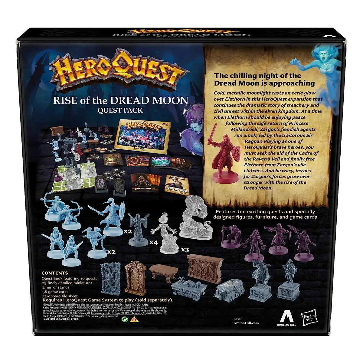 Heroquest - Rise of the Dread Moon Expansion