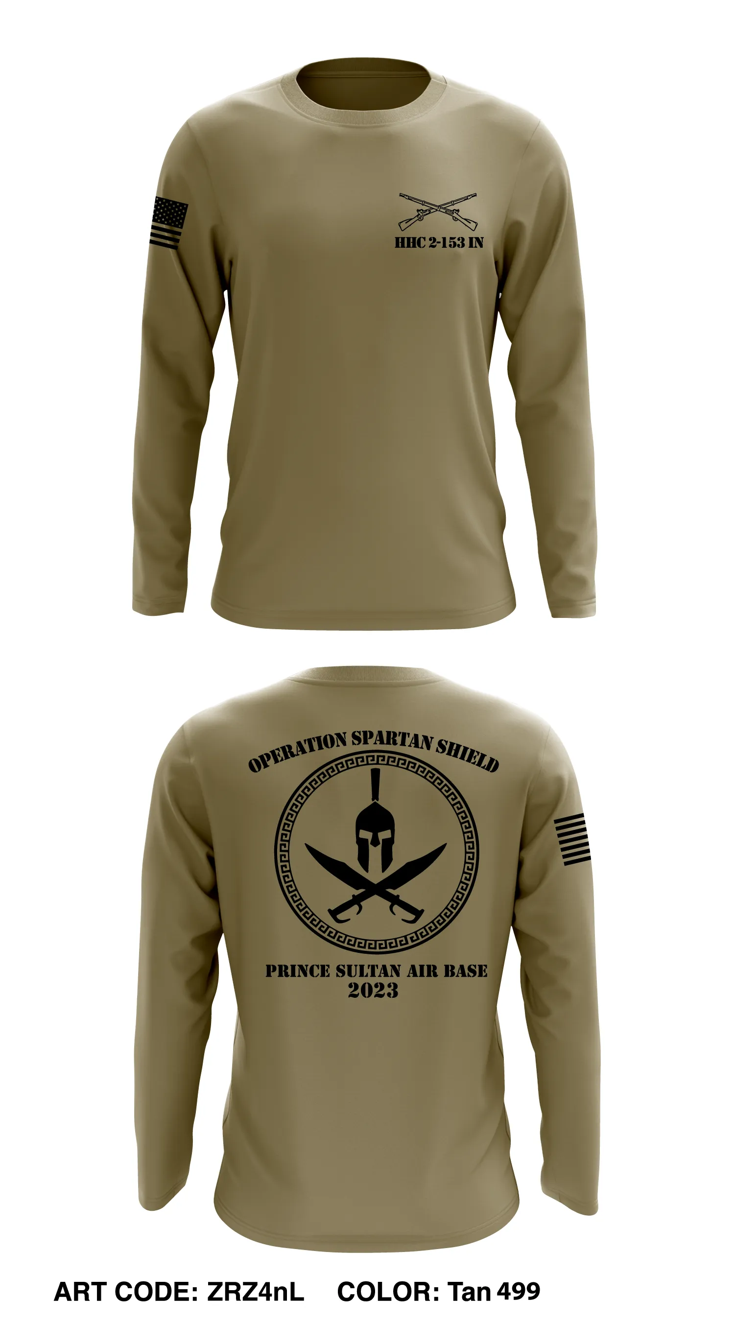 HHC 2-153 Core Men's LS Performance Tee - ZRZ4nL