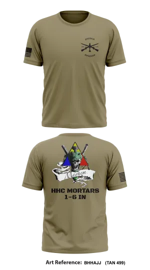 HHC MORTARS 1-6IN Store 1 Core Men's SS Performance Tee - bHhAJJ