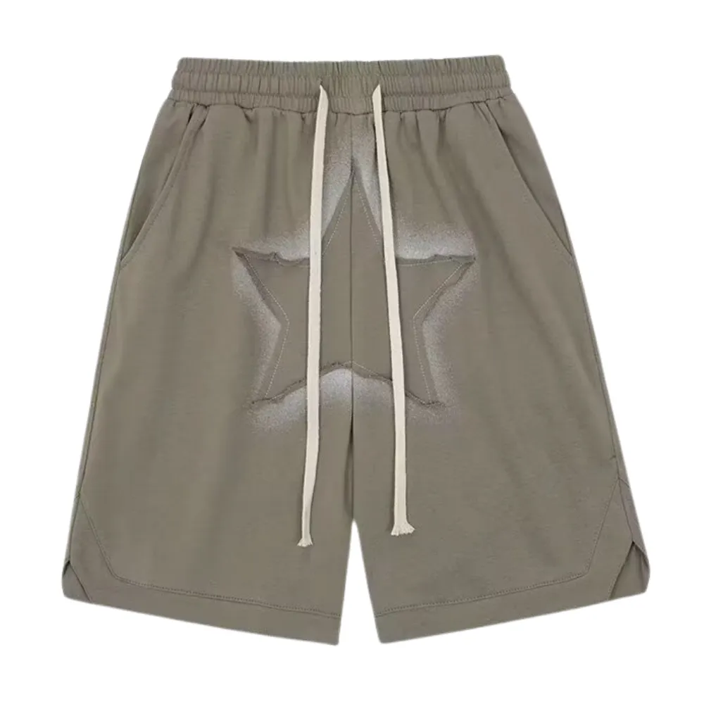 High Street Simple Star Shorts