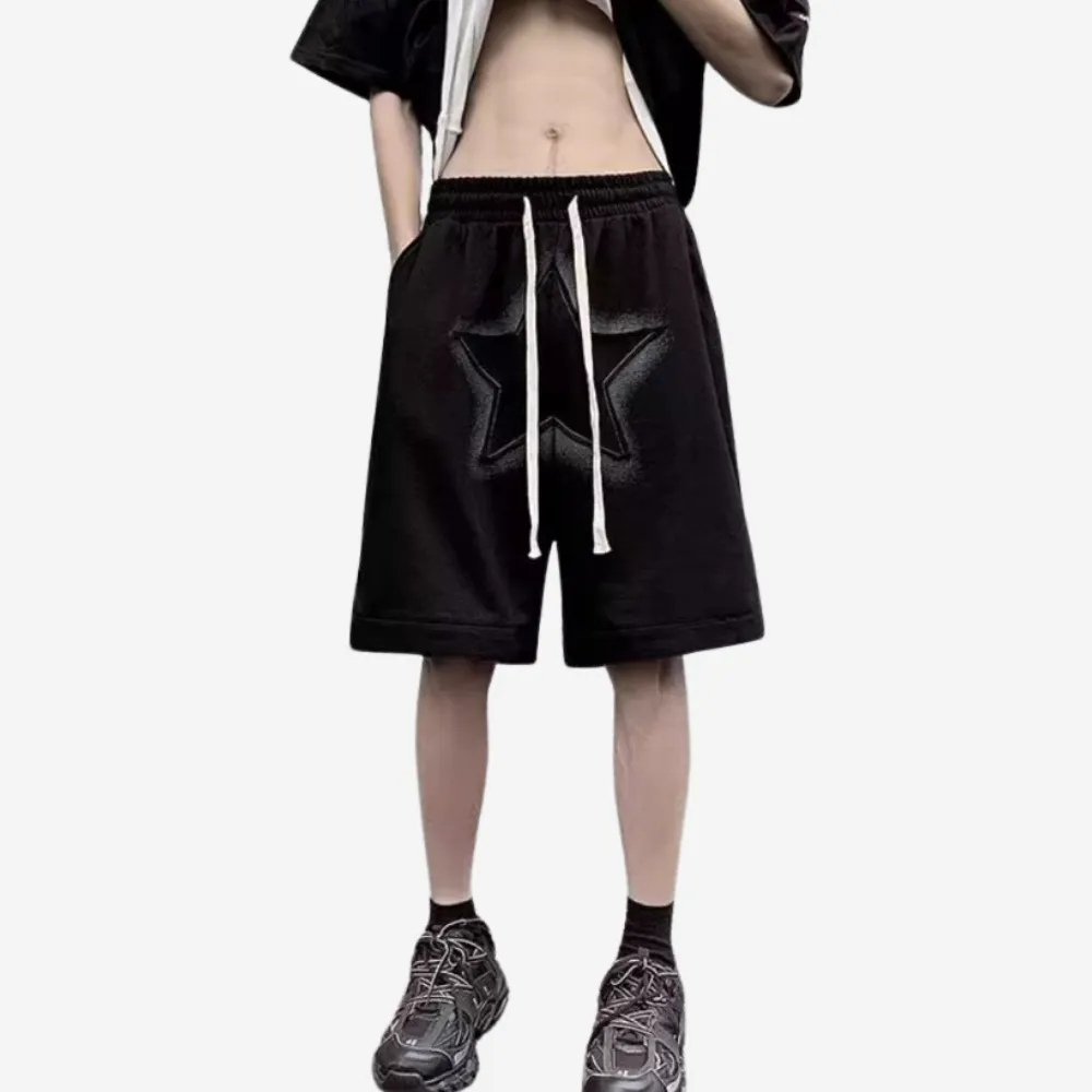 High Street Simple Star Shorts