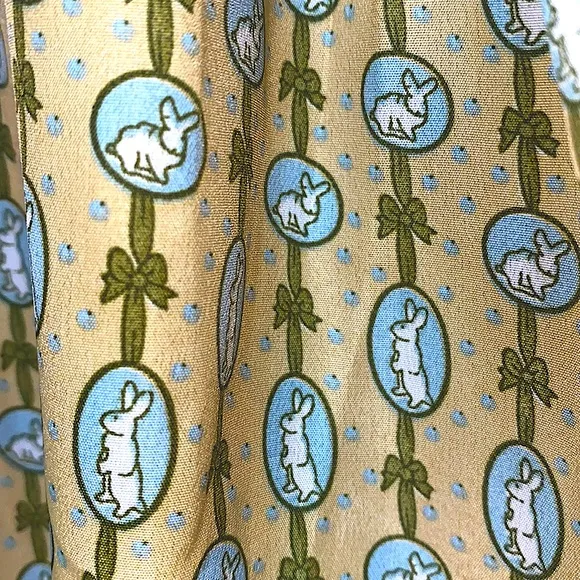 HOBO/SHABBY-CHIC MAXI “BUNNY” PRINT SKIRT SZ M
