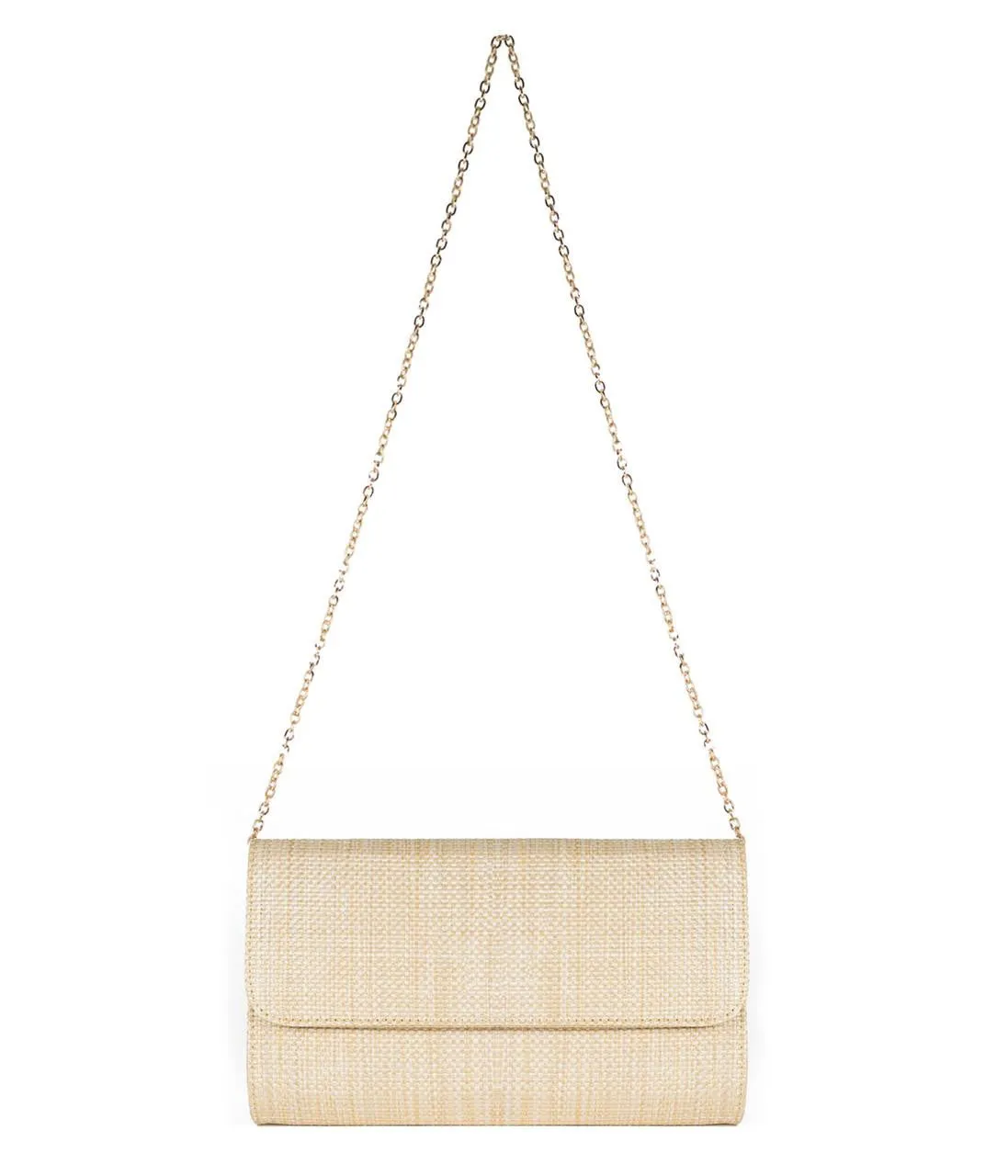 Horsehead Avery Straw Clutch