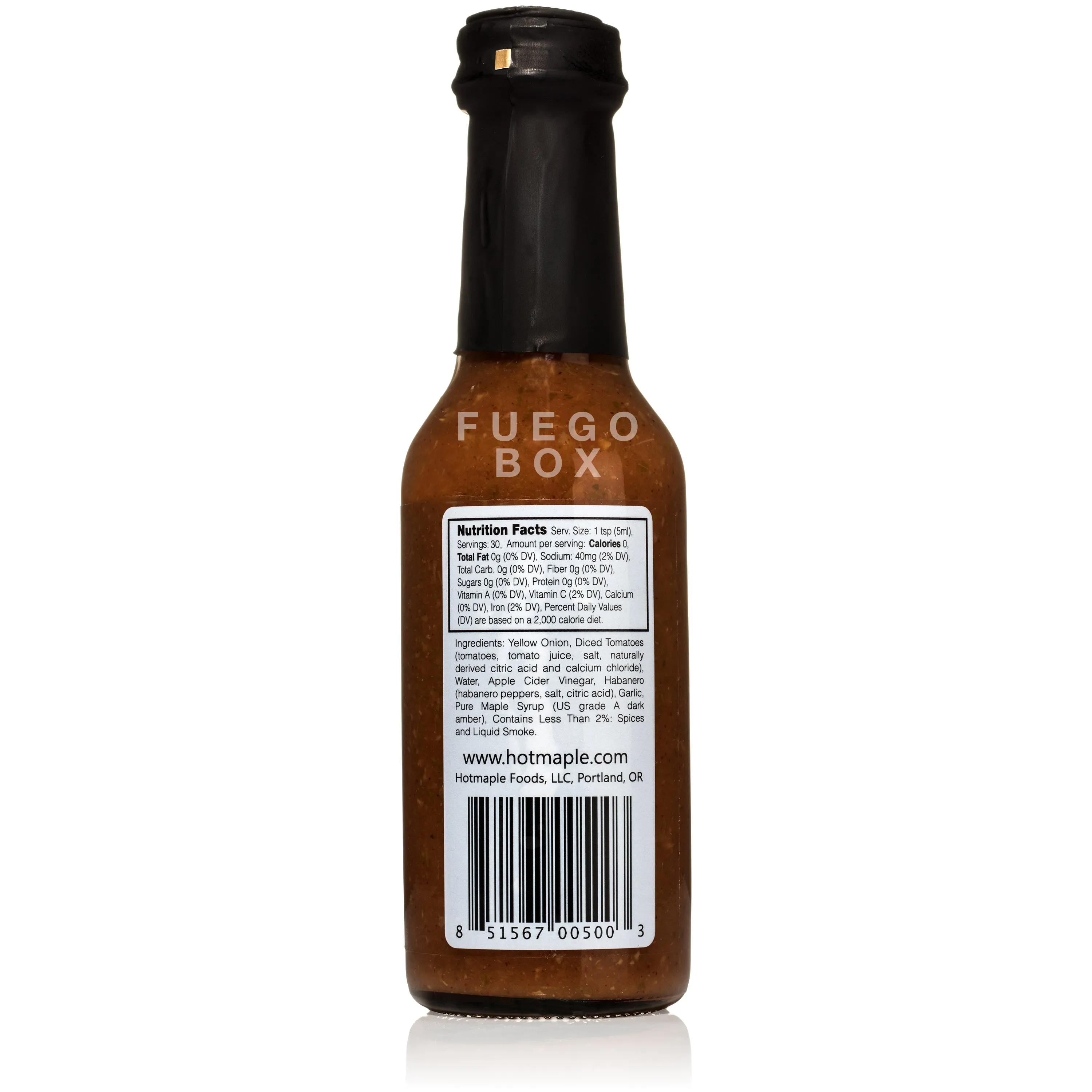 Hotmaple Smokey Habanero Hot Sauce