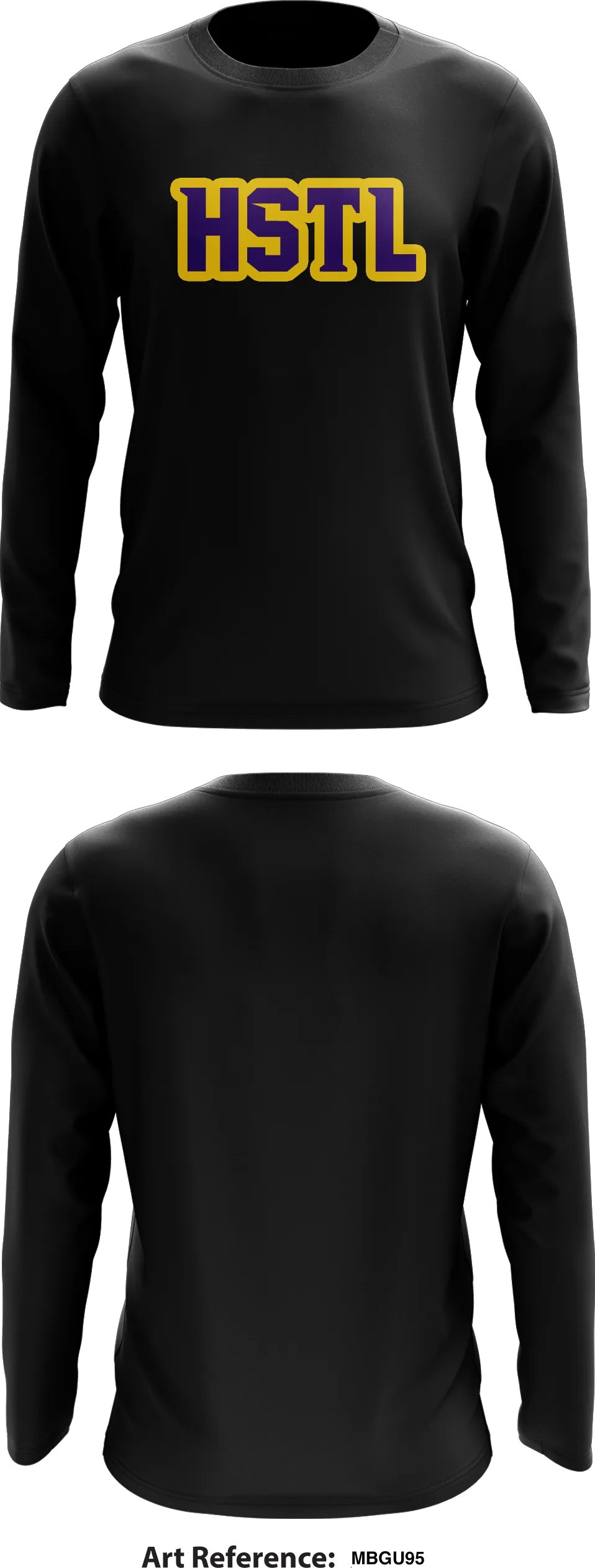 HSTL Store 1  Core Men's LS Performance Tee - MBGU95