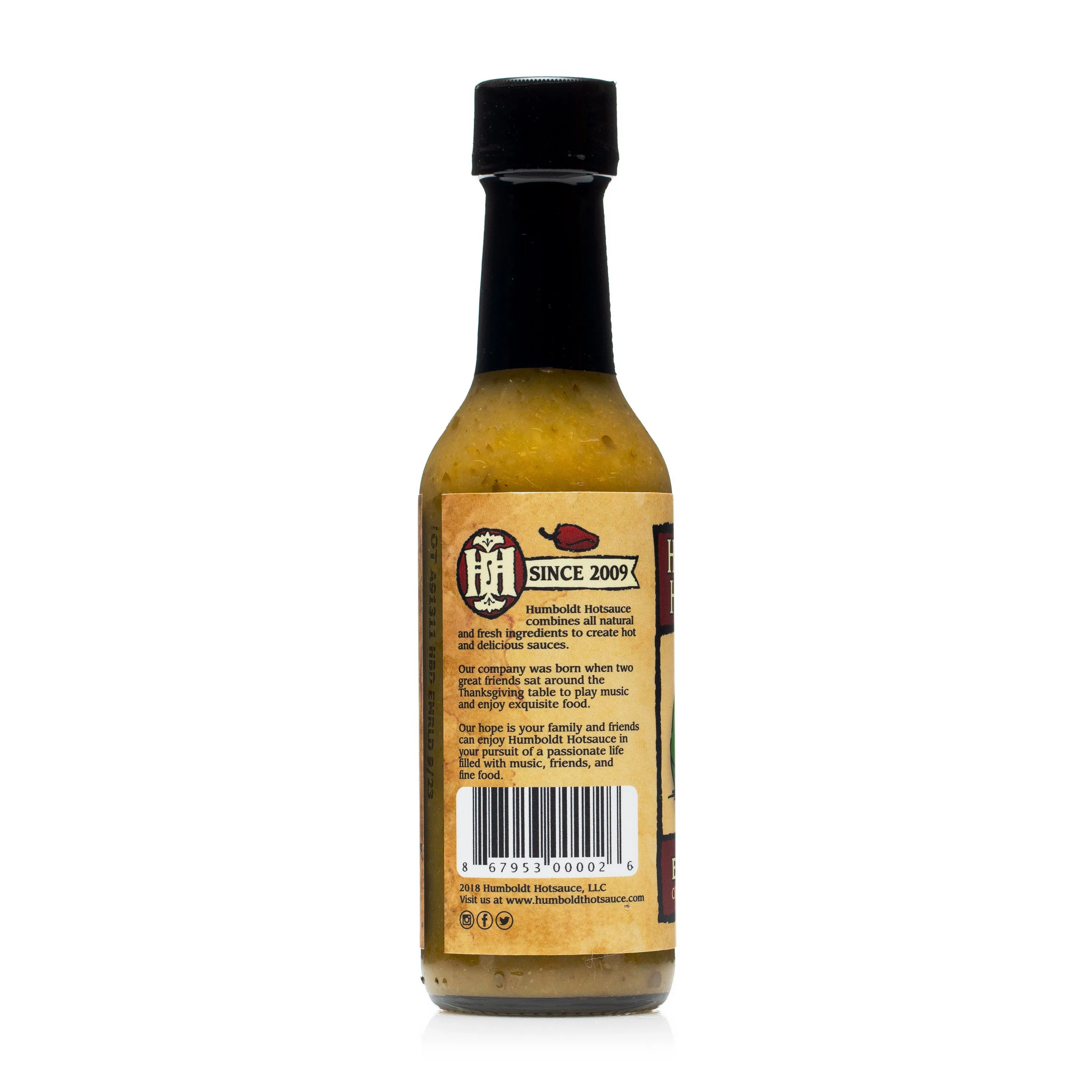 Humboldt Hot Sauce Emerald Sauce