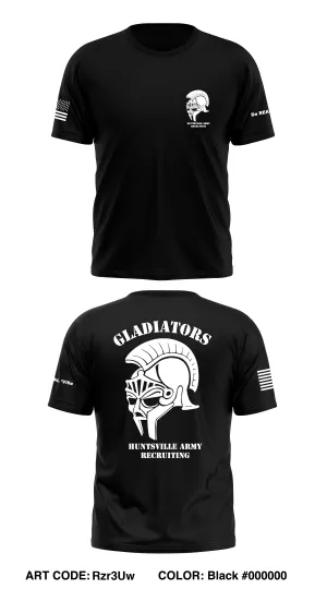 Huntsville Army Recruiting Store 1 Core Men's SS Performance Tee - Rzr3Uw