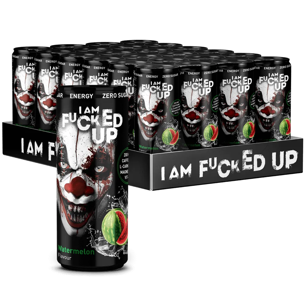 I Am Fucked Up Drink Watermelon - 6x330ml.