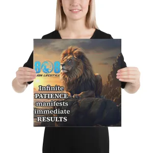 Infinite Patience Canvas