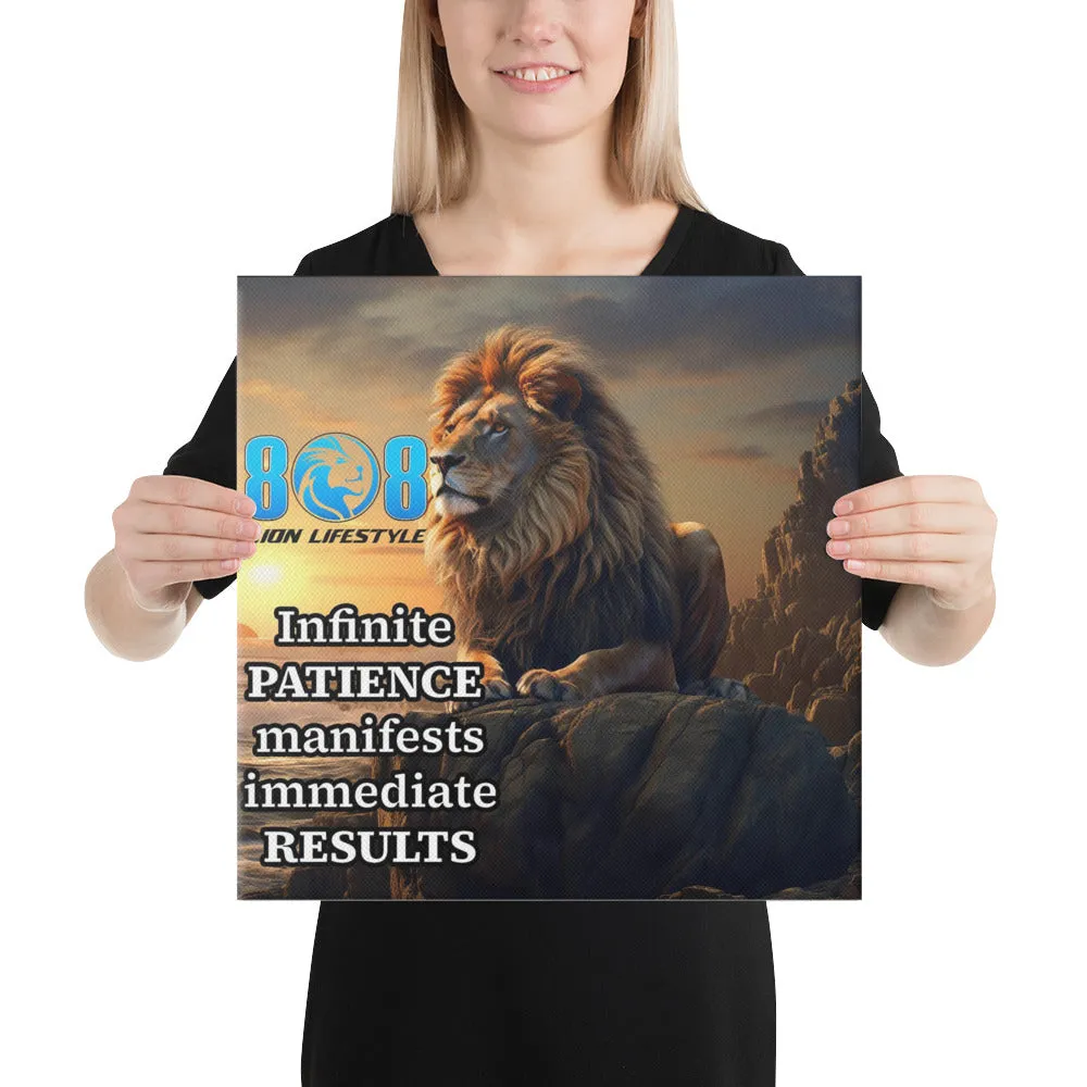 Infinite Patience Canvas