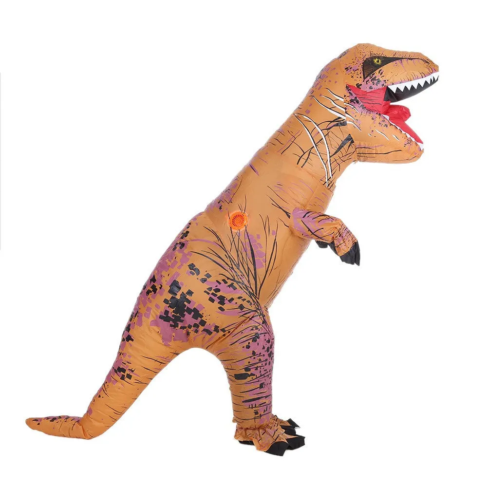 Inflatable Trex Costume Fan Operated Blow Up