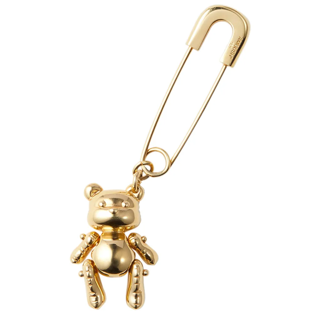 Inflated Teddy Bear Charm Earring